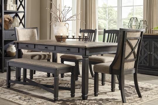 Tyler Creek Black Gray Dining Room Set Tyler Creek Black Gray Dining Room Set