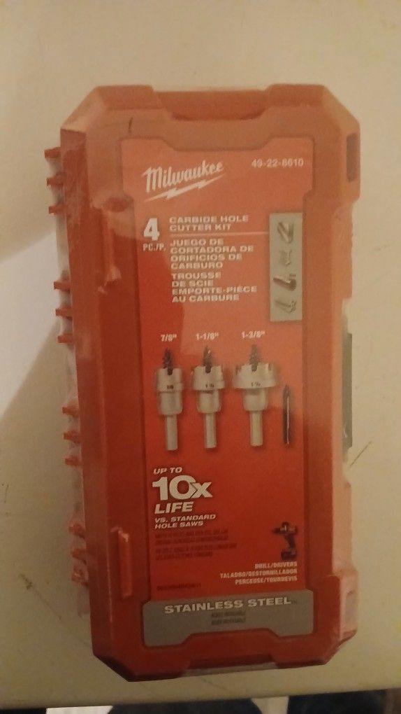 Milwaukee Hole saw Set