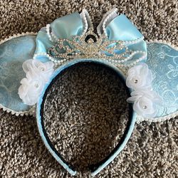 Cinderella Themed Minnie Mouse Ears
