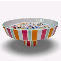 NEW!!! Disney Parks Cake Stand by Jerrod Maruyama Disneyland Bakeware NWT