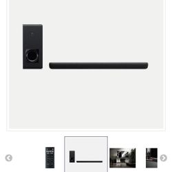 Yamaha Sound Bar With Built In Alexa And Bluetooth Subwoofer 