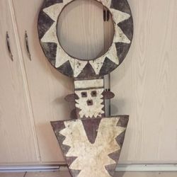 Hand Carved West African Mask