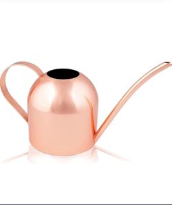 Brand New Homarden 30 oz. Copper Watering Can - Metal Watering Can with Long Spout, Watering Can for Outdoor and Indoor Plants - Mini Watering Can A39