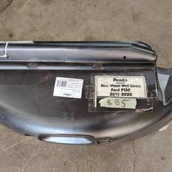 2015-20 Ford F150 Plastic Rear Wheel Inner Fender liners NEW