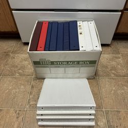 Box Of Binders 
