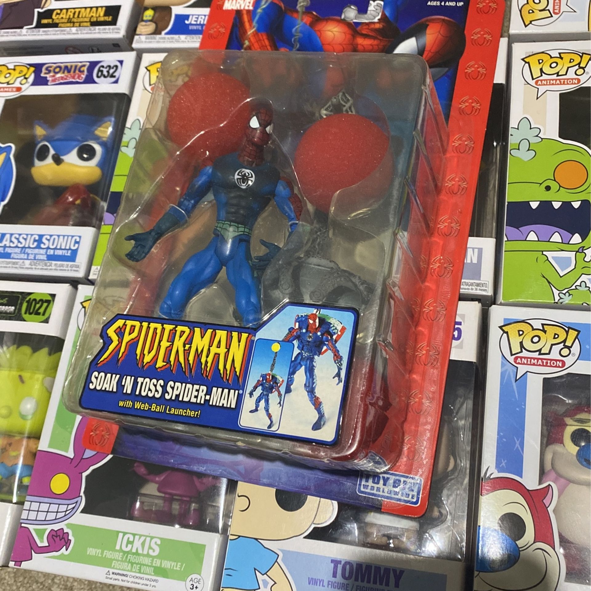 Spiderman Soak and Toss Toy