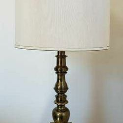 Tall Vintage Stiffel Brass Lamp

