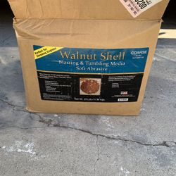 Harbor Freight  Walnut Shell  For Blasting 
