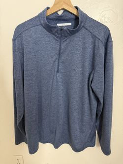 Men’s Quarter-Zip Pullover – Size L