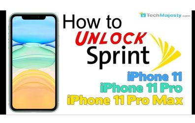 UNLOCK SERVICES FOR IPHONE 11 PRO OR XS MAX SPRINT.