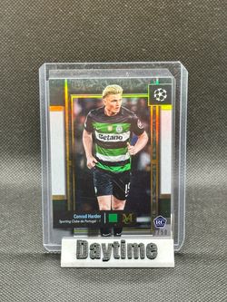 2024-25 Topps Museum UEFA Conrad Harder Rookie RC /50 Sporting CP