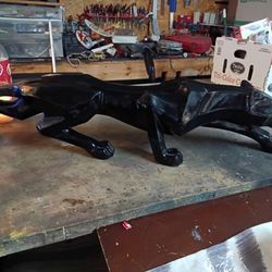 Ceramic Black Panther 
