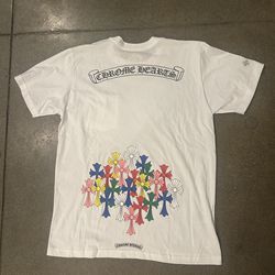 Authentic Chrome Hearts Rainbow Cemetery Cross