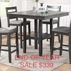 Counter Height Dining Table Set 