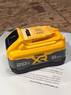 DeWalt 20V Max XR 8Ah Lithium-Ion Battery