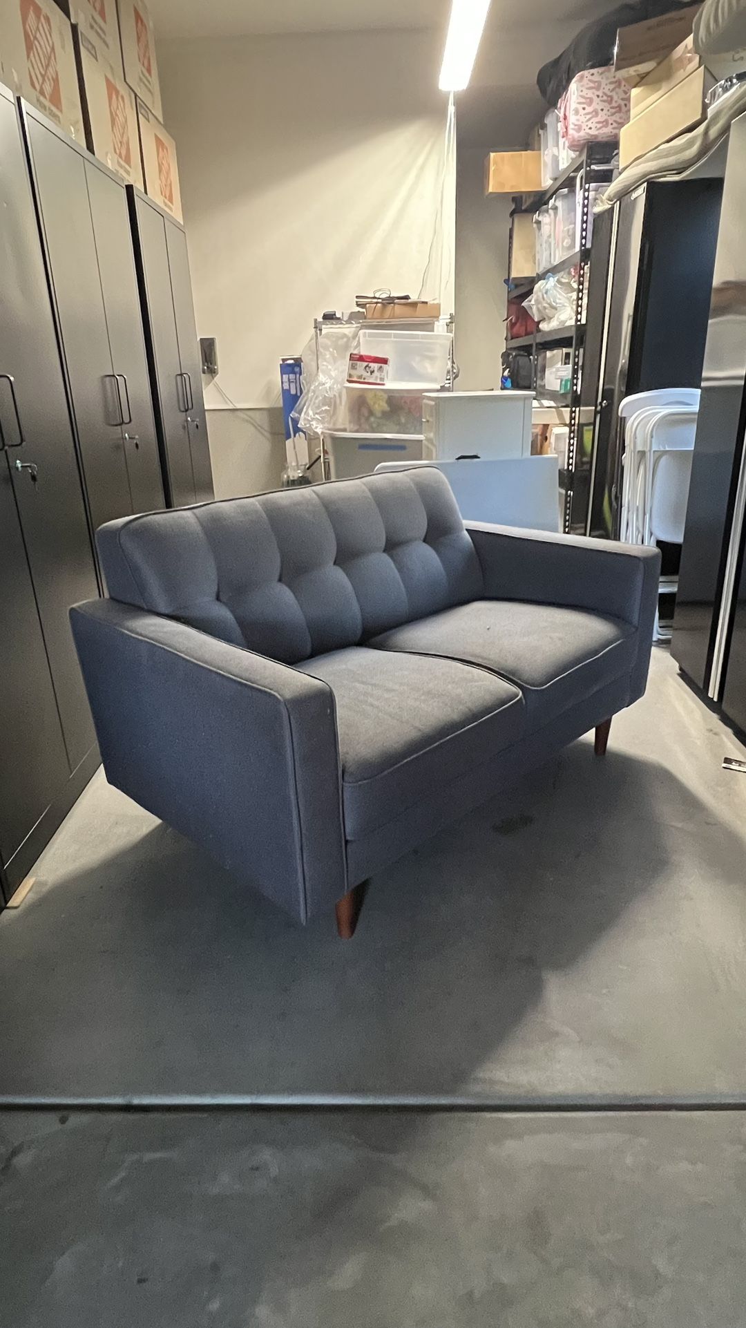 Grey/Blue Sofa