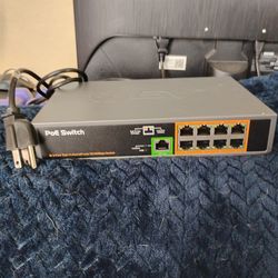 BV-Tech 8 Port PoE Switch