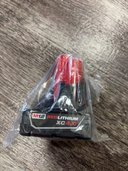 Milwaukee m12 xc4 battery