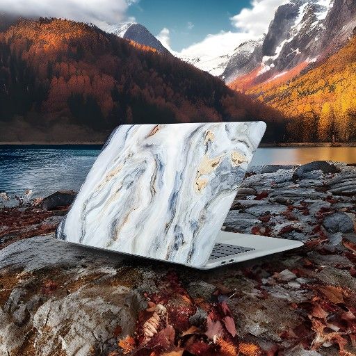 Gray Marble Ultra-Slim, Lightweight Hard Case for MacBook Pro 13" (2016-2023, M2 M1): Sleek Protection Meets Understated Elegance!