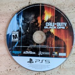 Call Of Duty Black Ops 7 PS5
