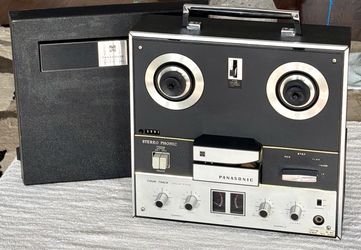 Panasonic Stereo Phonic Reel-To-Reel Tape Player Track Player/Recorder -1960’s Vintage 