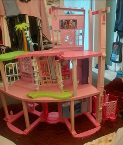 3 story barbie dream house with elevator