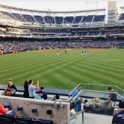 DODGERS PADRES FIELD SEAT TODAY
