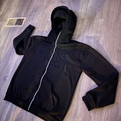Black Rhinestone Hoodie