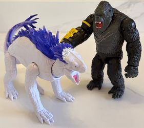 Shimo and Kong Playmate Action Figures