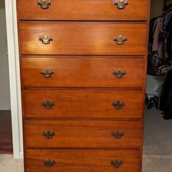 Antique Tall Chest Of Drawers