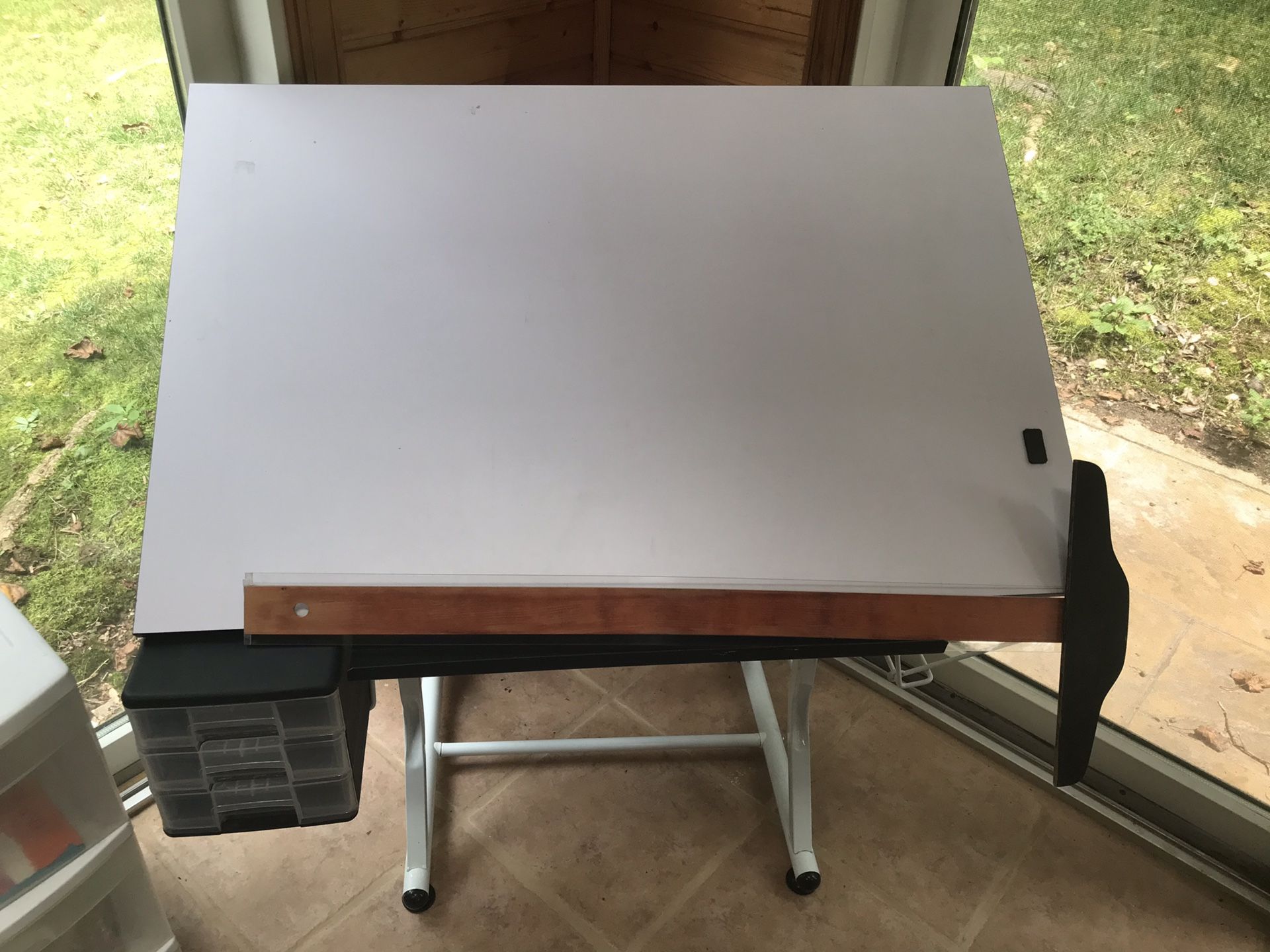 Drafting Table with drawers