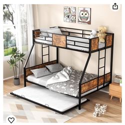 Bunk Bed In White