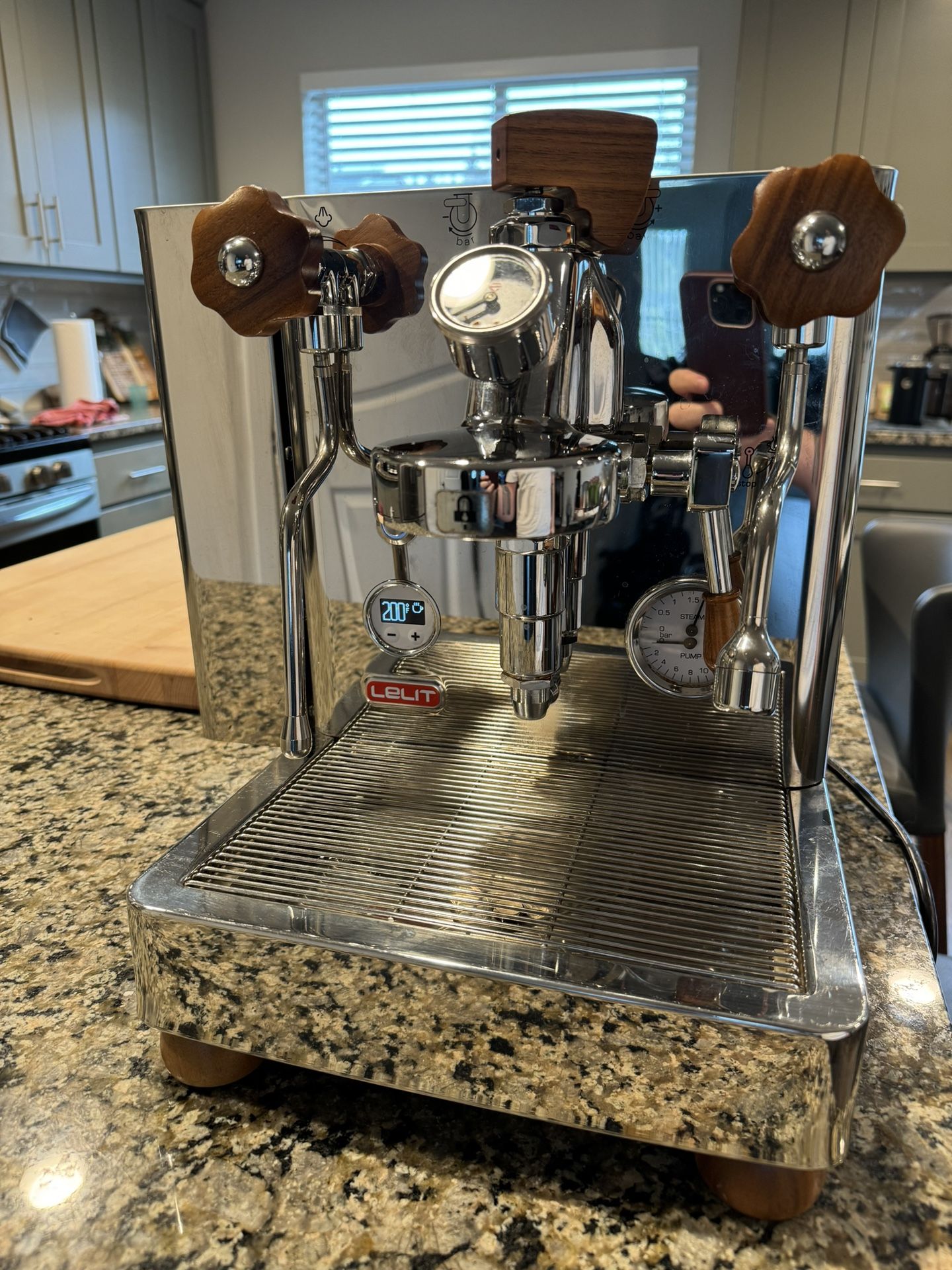 USED Lelit Bianca Dual Boiler Espresso Machine W/ V2 PID