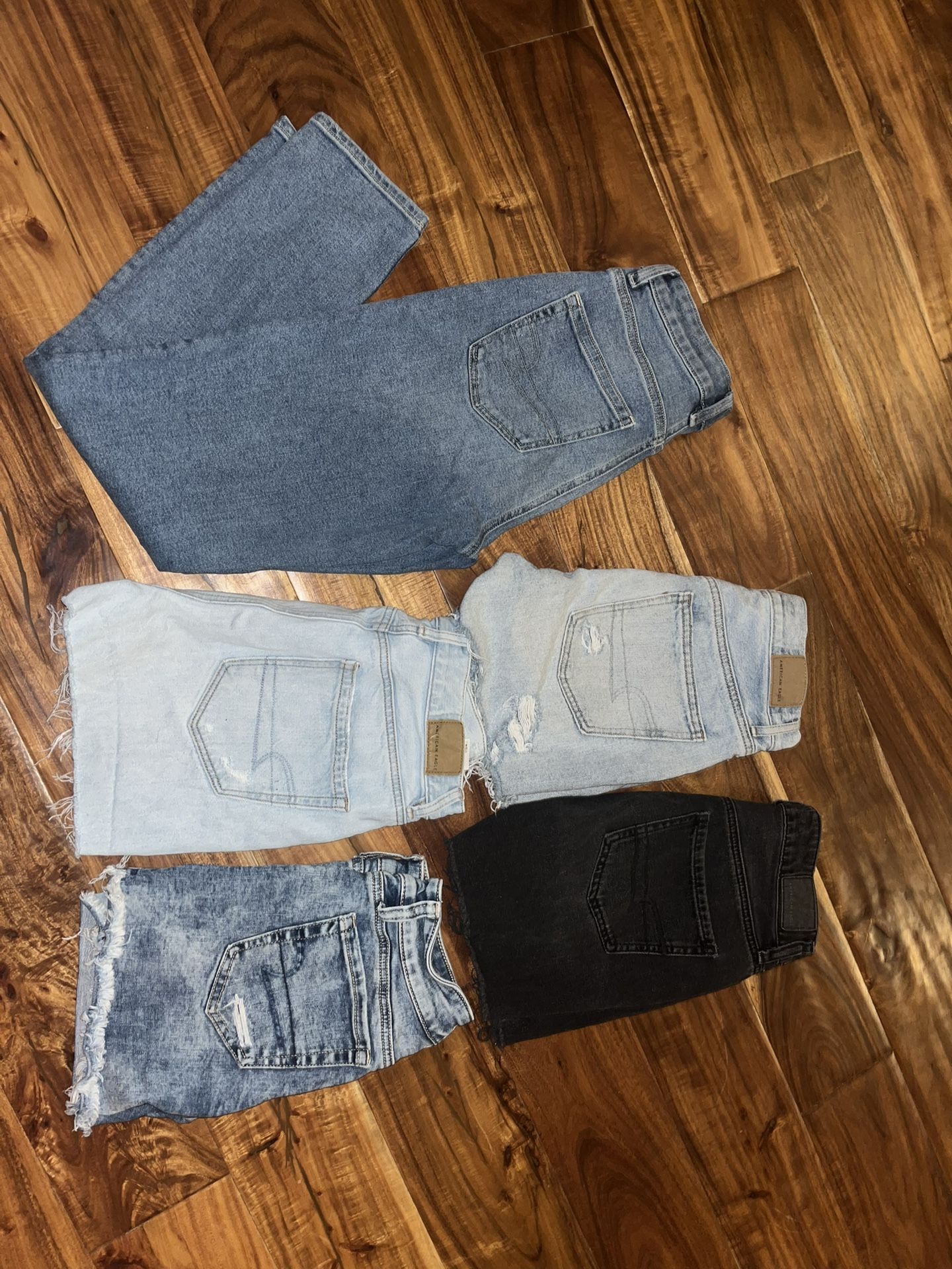 American Eagle Shorts And Jean LOT Size 00