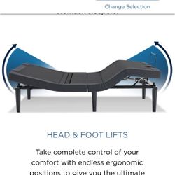 Twin Size Adjustable Bed Frame 