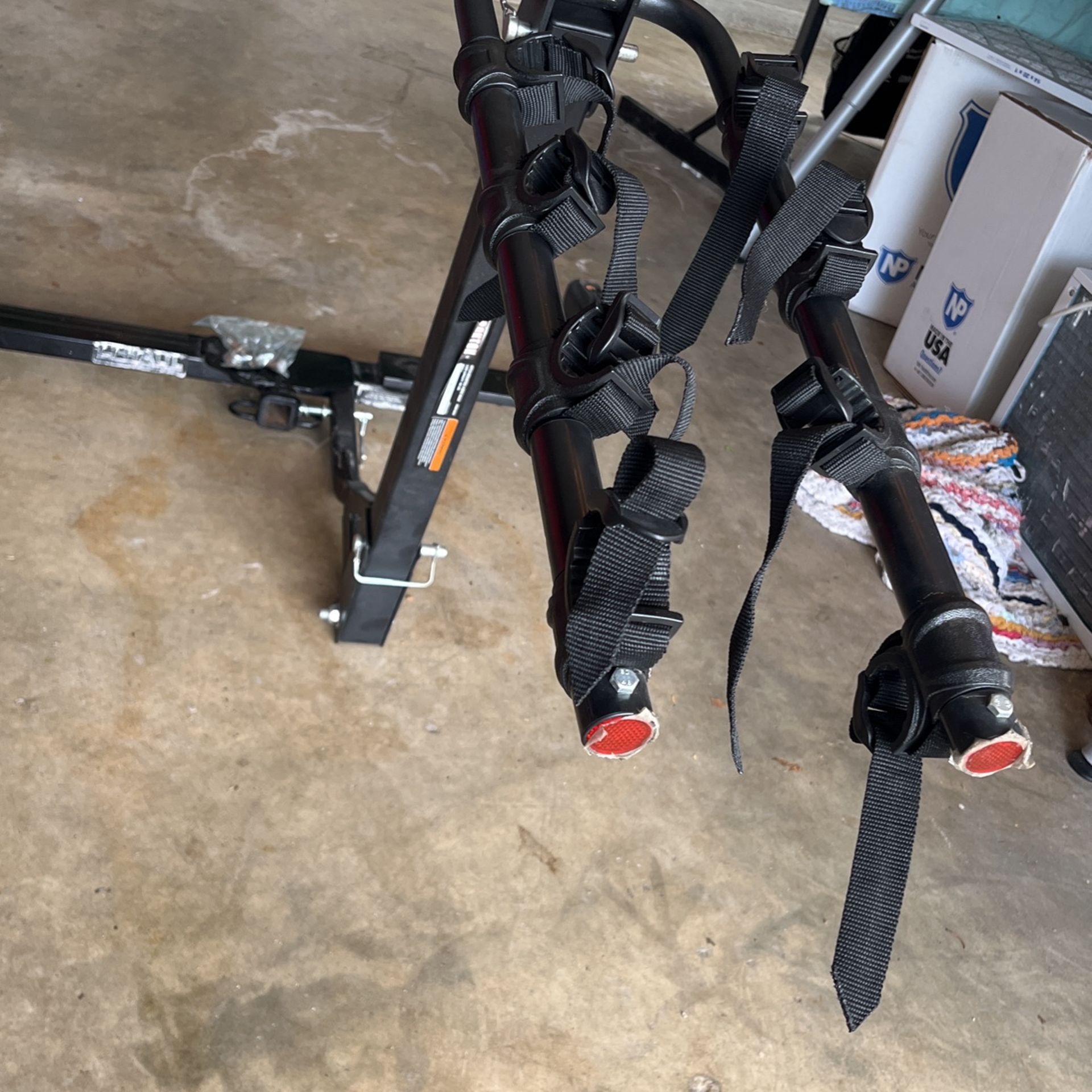 4- Bike Rack With Trailer Hitch