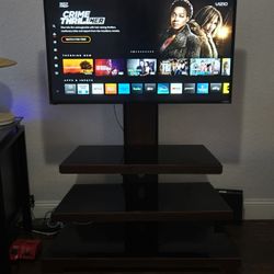 TV , STAND, And Soundbar 