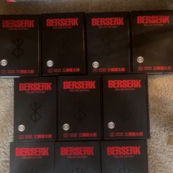 1-10 Hardcover Deluxe  Edition Berserk Manga