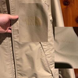 The North Face Fleece Rain Jacket Tan