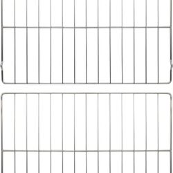 SZHY-LINK BRAND
01 Oven Rack Unit for GE Range Oven 01, 02, Replacement Oven Rack 24.2" x 16" (2 Pack)
