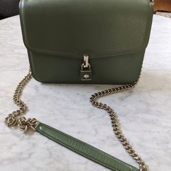 Sage Green Kate Spade Leather Purse