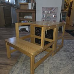 Toddler Fold Table/stool