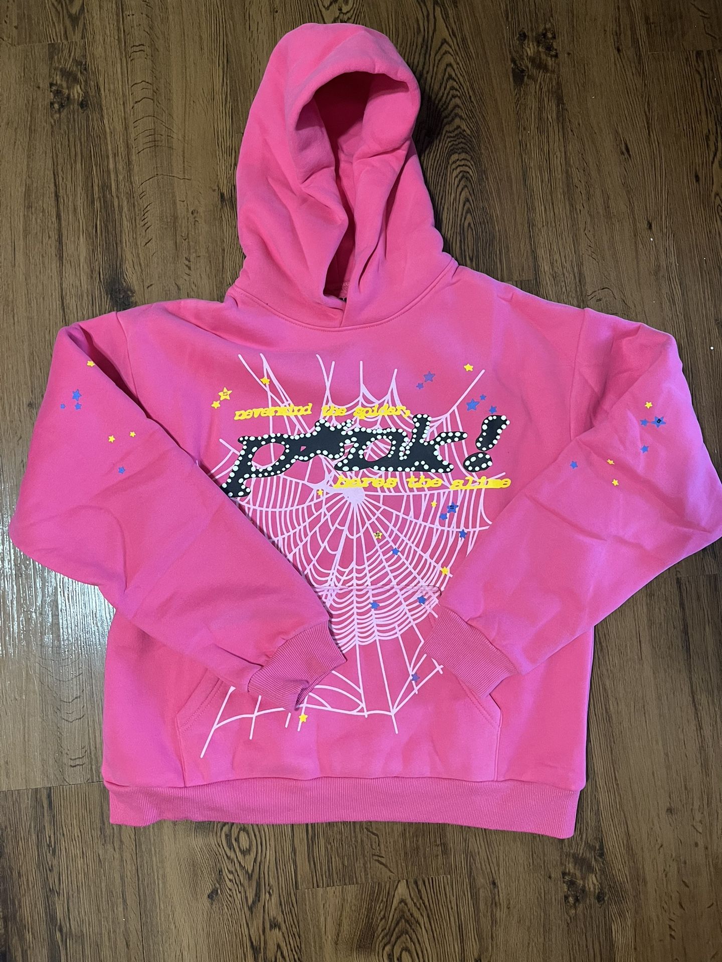 Sp5der P*nk Hoodie Pink