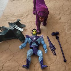 Vintage He-Man Masters of the Universe Figure MOTU  SKELETOR 100% Complete