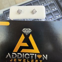 Lab Diamond Earing 0.50ct 