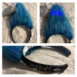DISNEY PARKS ”HADES” LIGHT-UP EARS/HEADBAND (NWT)