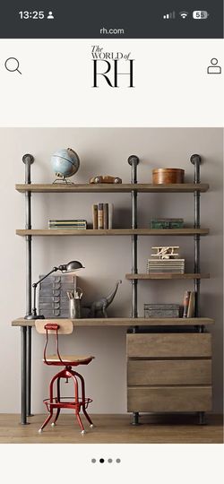 Restoration hardware pipe desk