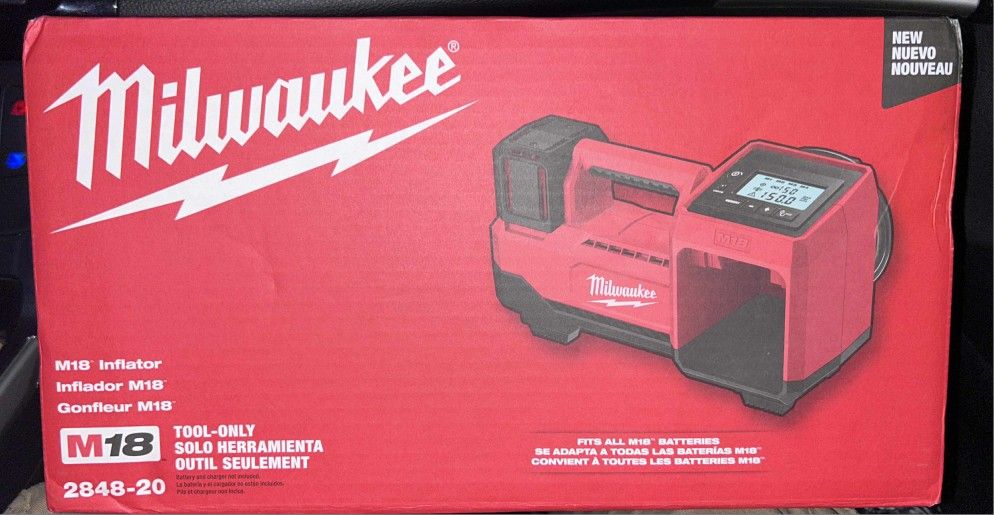 Milwaukee M18 Inflator (TOOL ONLY)