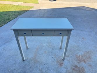 White 3-Drawer Console / Vanity Table – $45 OBO