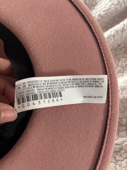 Forever 21 Pink Felt Wide Brim Hat